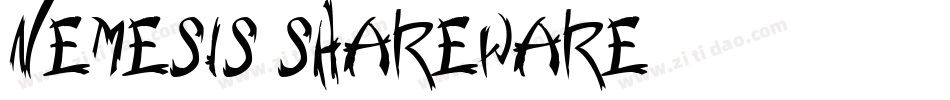 Nemesis Shareware字体转换